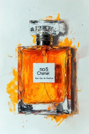 Superprijs Chanel N5 schilderij